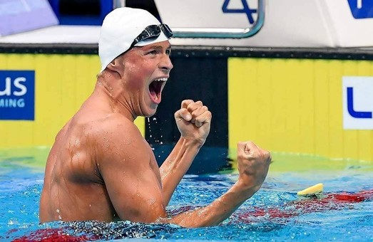 Украинский пловец Михаил Романчук установил олимпийский рекорд