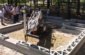 В Сумской области печатают дом на 3D-принтере