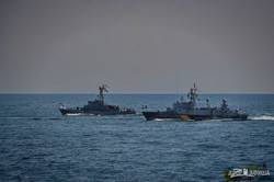 В Одессе прошел грандиозный морской парад с кораблями Украины и НАТО (ВИДЕО)