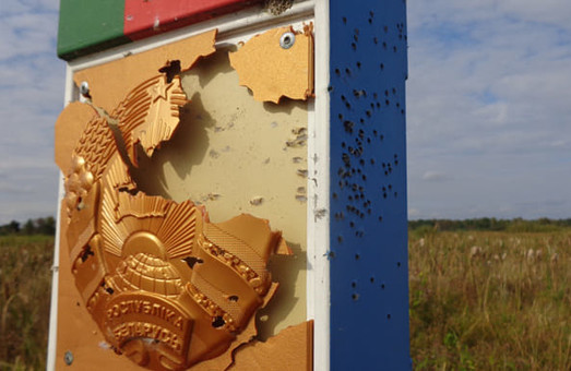 Белорусы обвинили Украину в обстреле пограничного знака