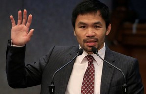Боксер Мэнни Пакьяо поборется за пост президента Филиппин от имени правящей партии