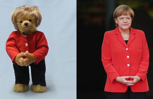 В Германии произвели плюшевого мишку в образе Ангелы Меркель