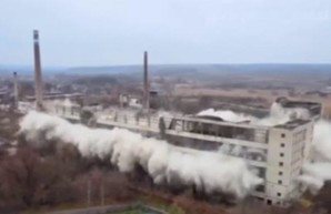 «Взрыв на макаронной фабрике»: историческое предприятие под Харьковом уничтожено практически (ВИДЕО)
