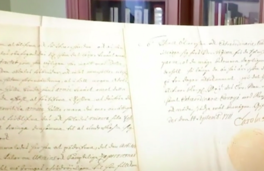 Шведы передали Украине уникальный документ XVI века
