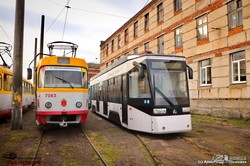 Корпорация "Эталон" привезла свой трамвай в Одессу (ВИДЕО)