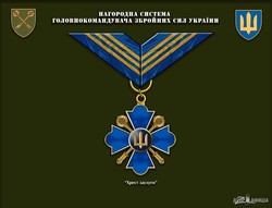 За боевые заслуги украинских военных будут награждать «Крестами»