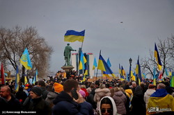 В Одессе состоялся Марш Единства с тысячами участников (ВИДЕО)