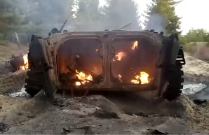 Россия показала фейковое видео с якобы взорванным украинским БТР, - Oryx