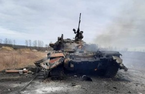 Оккупанты под Киевом несут большие потери: разбита танковая рота. Фото
