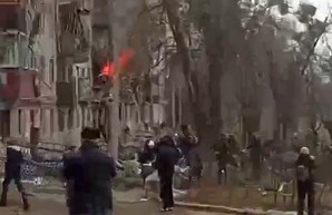 В Харькове сбили вражеский самолет, бомбивший жилые районы города (ВИДЕО)
