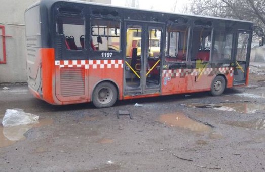 Салтовское депо, новые автобусы, война, РФ, оккупанты, Терехов, бомбежка