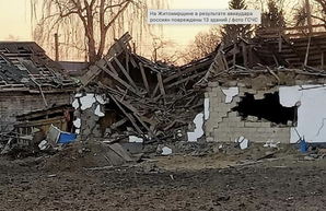 В результате российской бомбардировки в Житомирской области повреждены 13 зданий