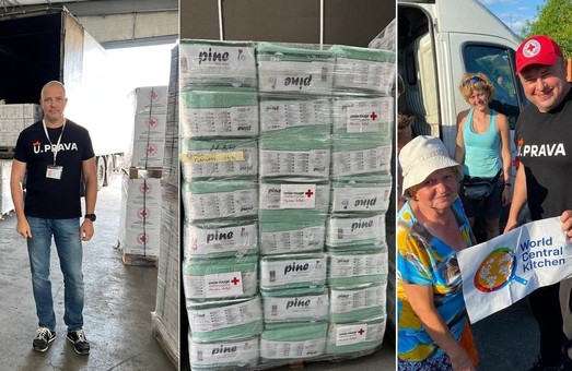 ГО U.Prava после 24 февраля доставила 1000 фур с продовольствием в Харьковскую область